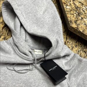 Saint Laurent Gray Men's Sweater
